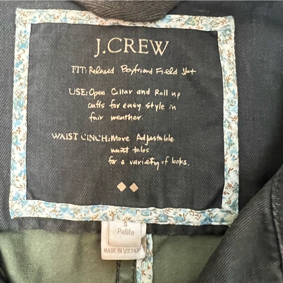 J. Crew | Relaxed Fit Fiekd Jacket Size SP - Picture 12 of 12